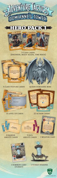 Adventure Tactics: Domiannes Tower Hero Pack - Image 3