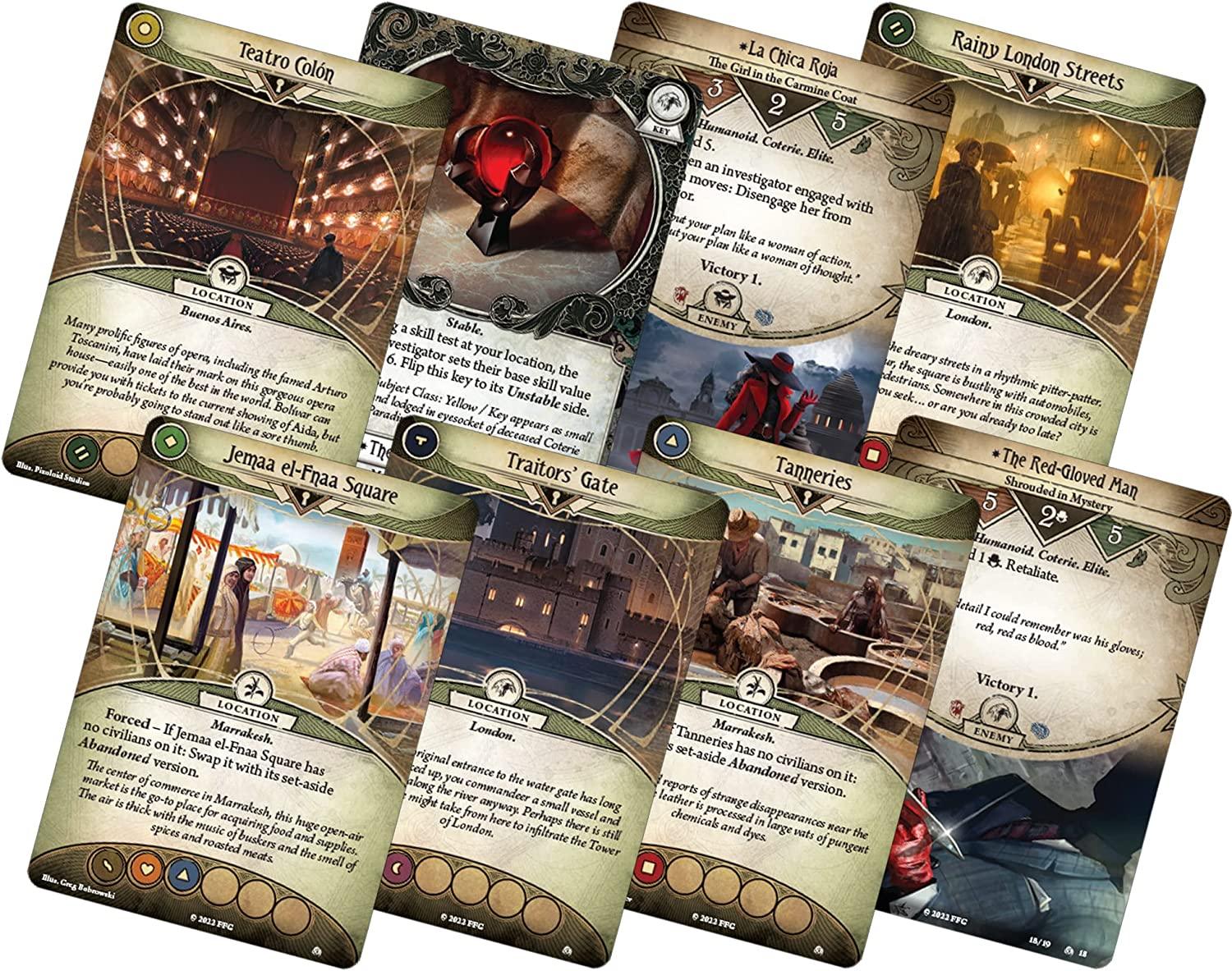Arkham Horror: The Card Game - The Scarlet Keys Campaign Expansion - Image 2