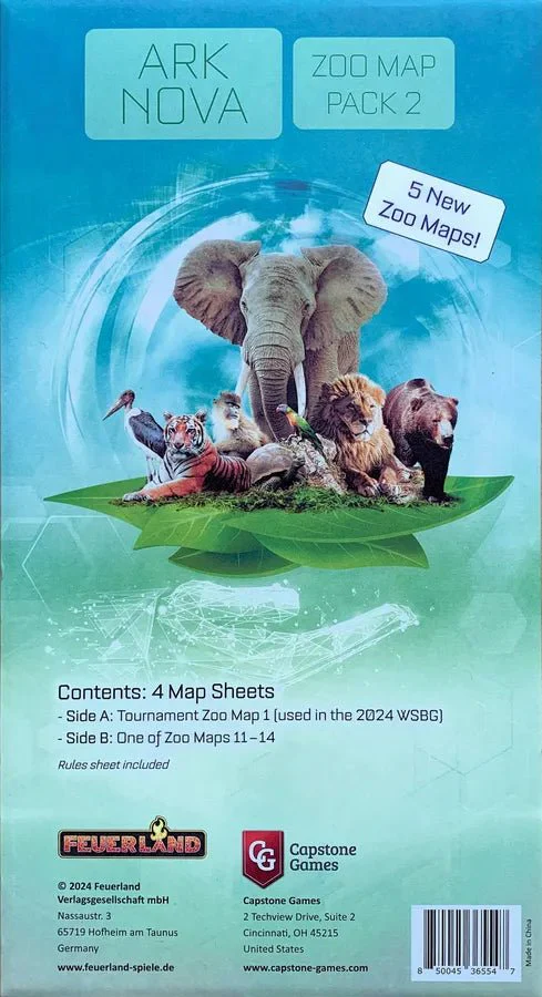 Ark Nova: Zoo Map Promo Pack - Image 5