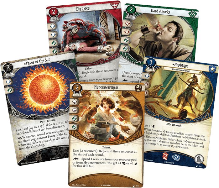 Arkham Horror: The Card Game – The Lair of Dagon: Mythos Pack - Image 2