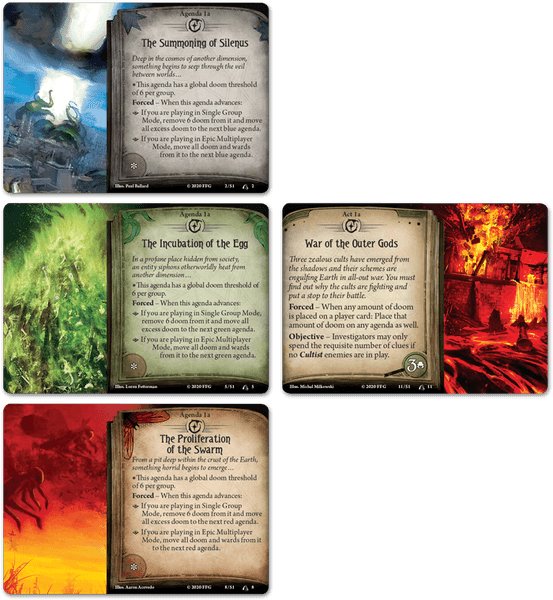 Arkham Horror: The Card Game – War of the Outer Gods: Scenario Pack - Image 4