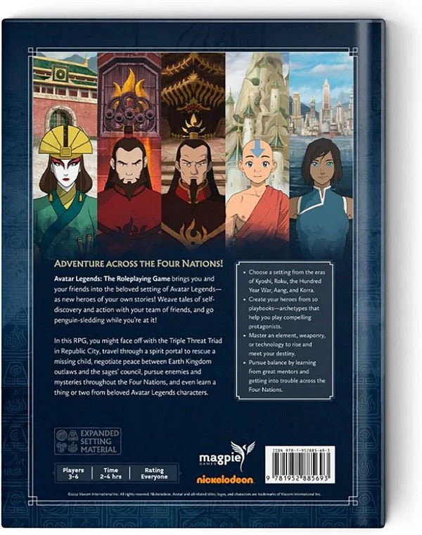 Avatar Legends: The Roleplaying Game Core Book - Image 2
