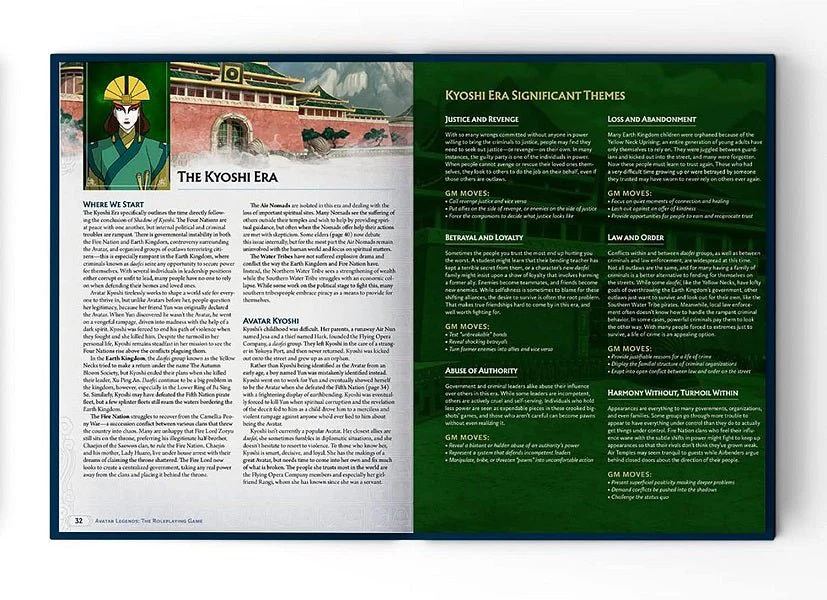 Avatar Legends: The Roleplaying Game Core Book - Image 5