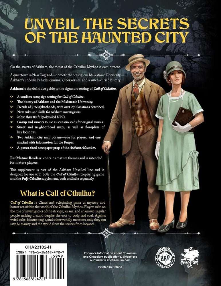 Call of Cthulhu RPG - Arkham - Image 2