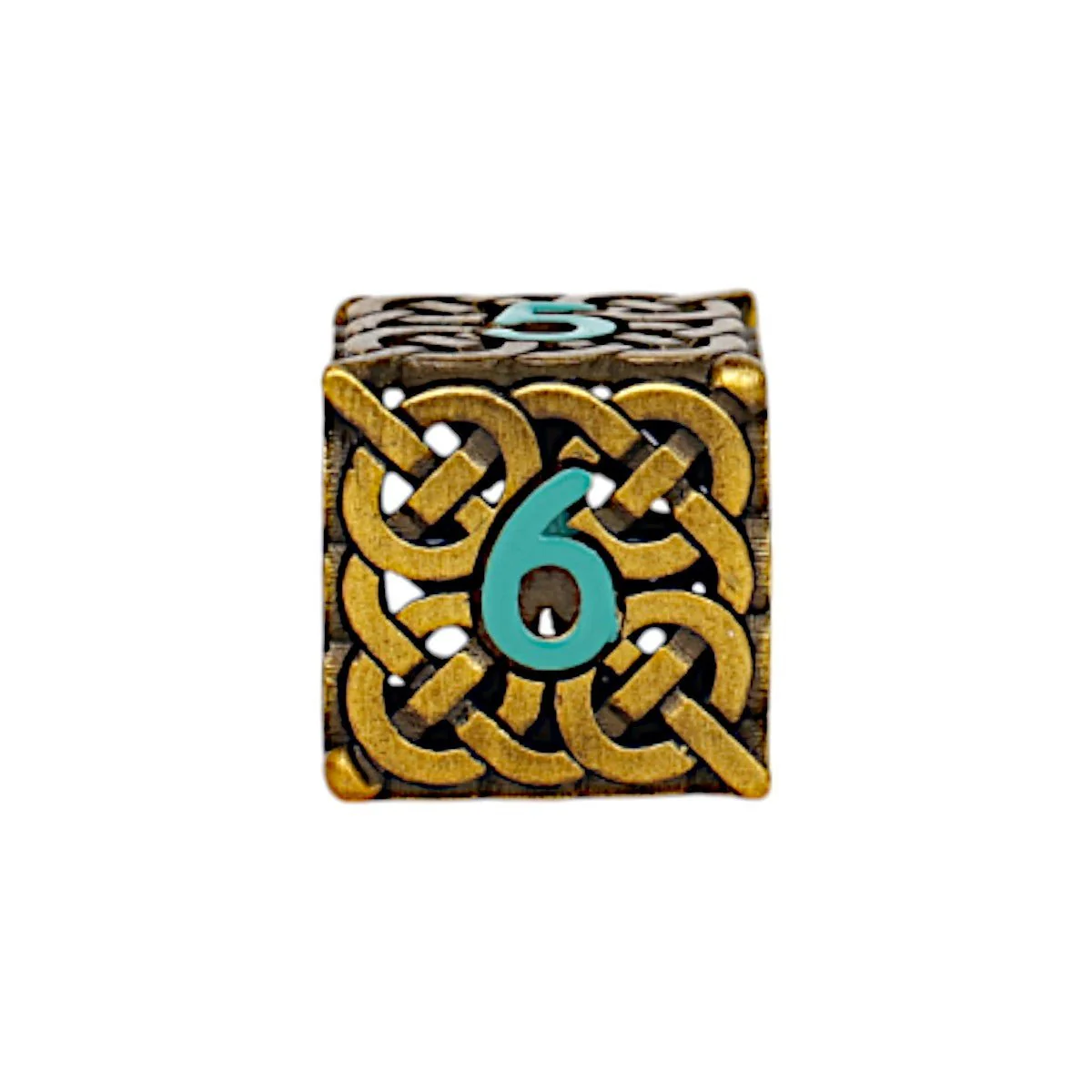 Clockwork Sun Dice Set Ancient Bronze - Image 7