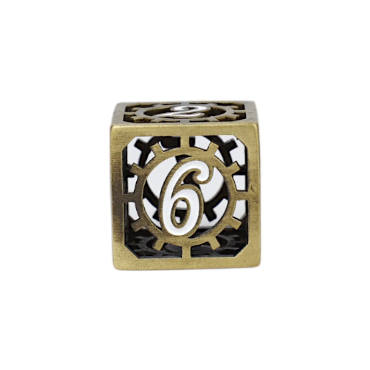 Clockwork Sun Dice Set Tarnished Gold - Image 7