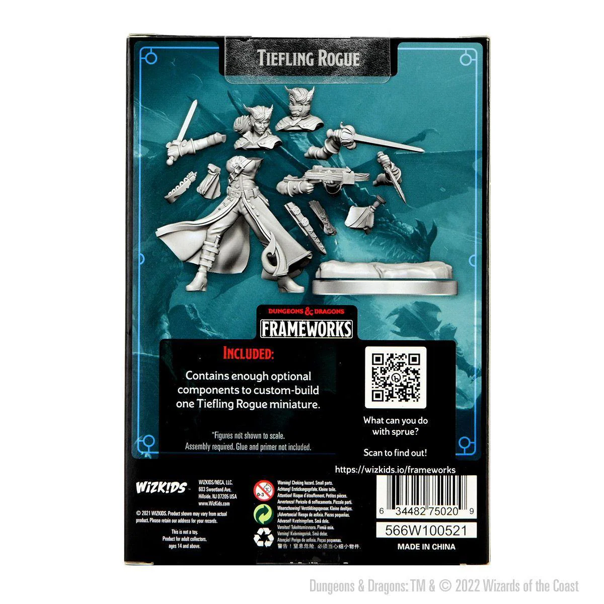D&D Frameworks: Tiefling Rogue Female  - Image 4