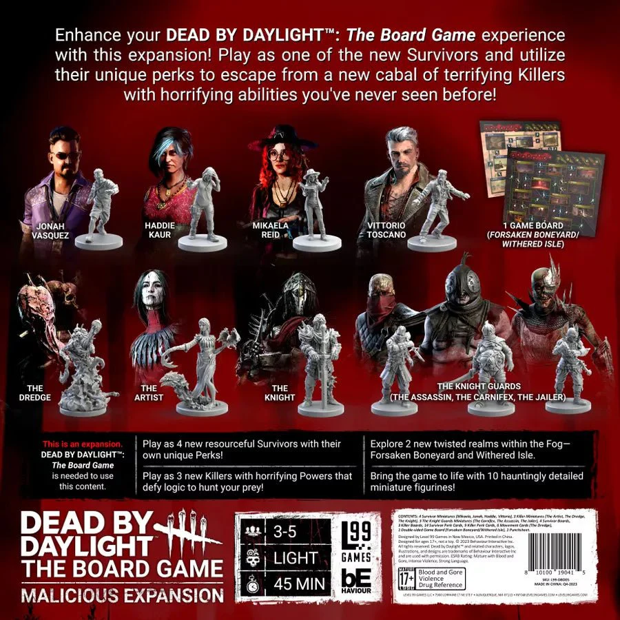 Dead By Daylight: The Board Game – Malicious Expansion - Image 2