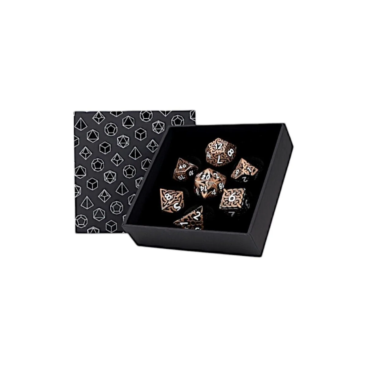 Celtic Hollow Dice Set Autumn