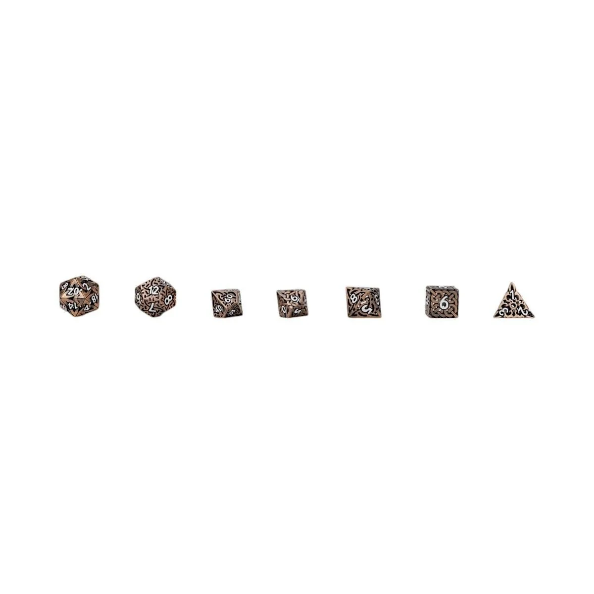 Celtic Hollow Dice Set Autumn - Image 9