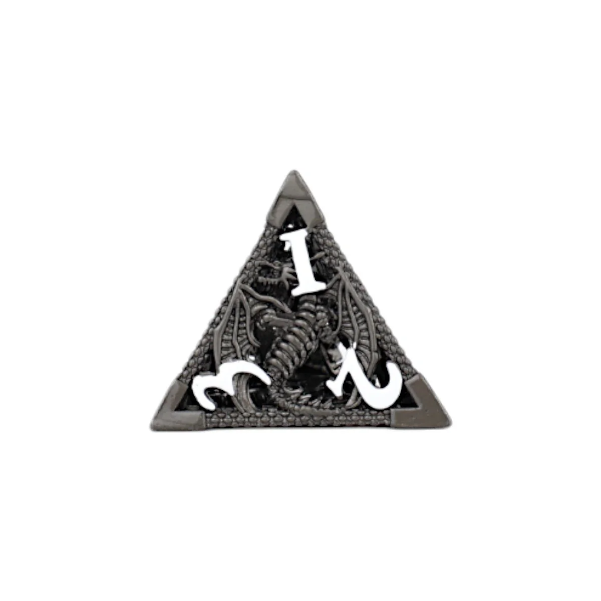 Dragon Hollow Dice Set Metal/Black - Image 8