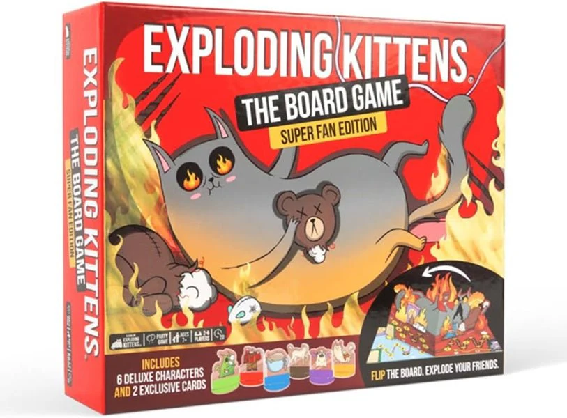 Exploding Kittens: The Board Game Super Fan