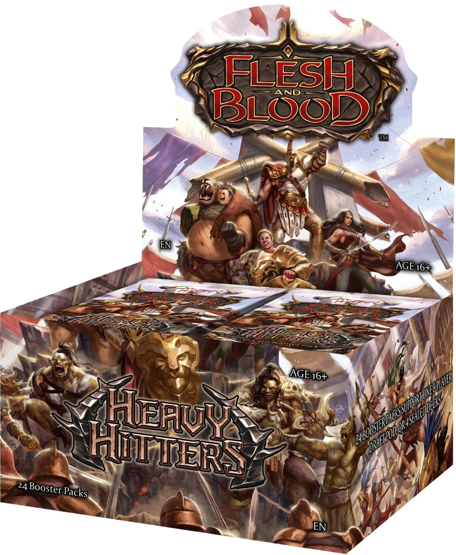 Flesh and Blood: Heavy Hitters (Booster Pack / Display Box) - Image 2
