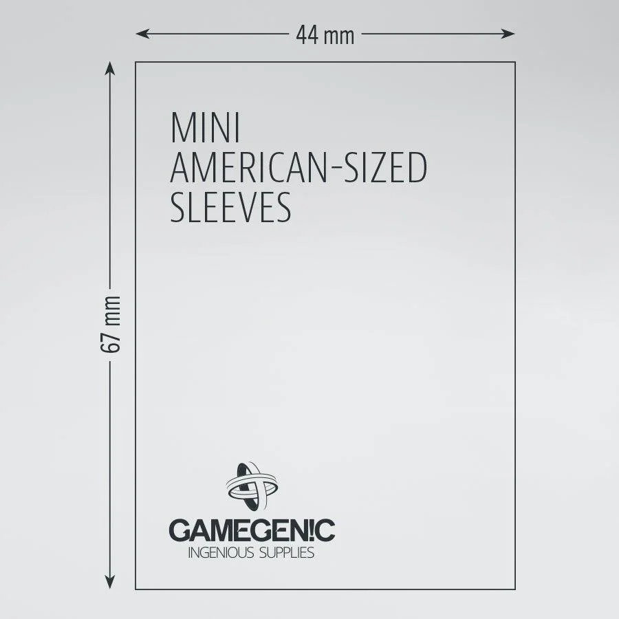 GameGenic Prime Mini American Sleeves 44x67 - Image 3
