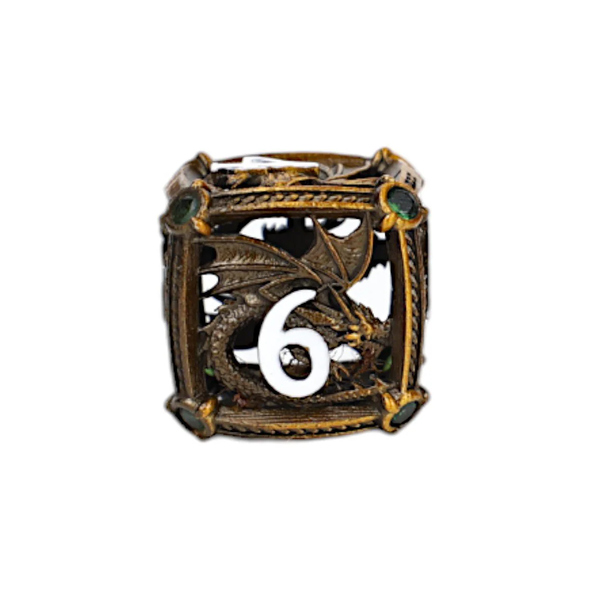 Hoard Guardian Dice Set Ancient Bronze/Green - Image 7