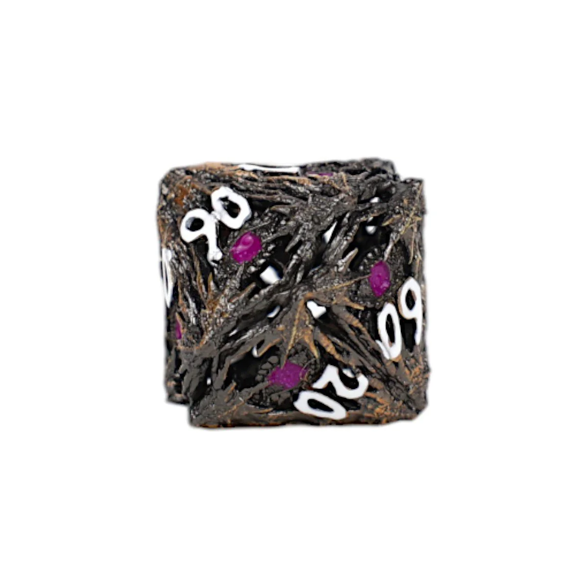 Hoard Guardian Dice Set Tarnished Gold/Purple - Image 5