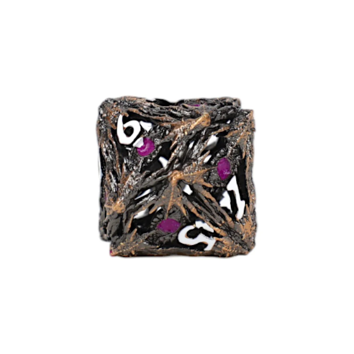 Hoard Guardian Dice Set Tarnished Gold/Purple - Image 6