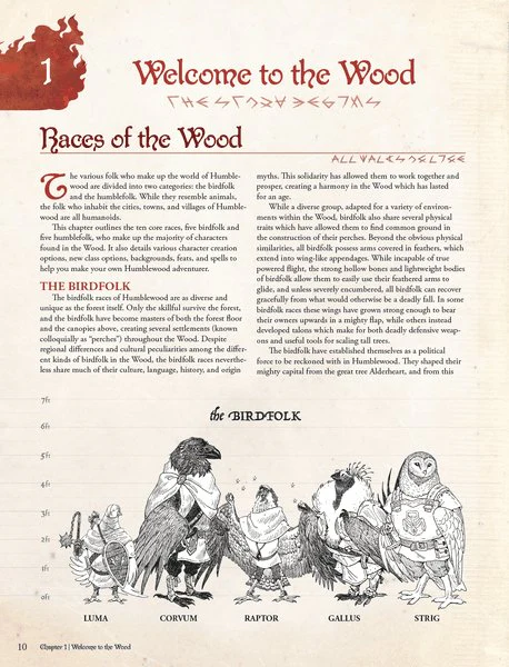 Humblewood Campaign Setting Hardcover Book - Image 3