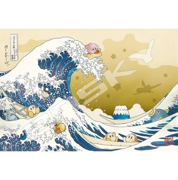 Jigsaw Puzzle 300-ML01 Kirby - The Great Wave (300 pcs)