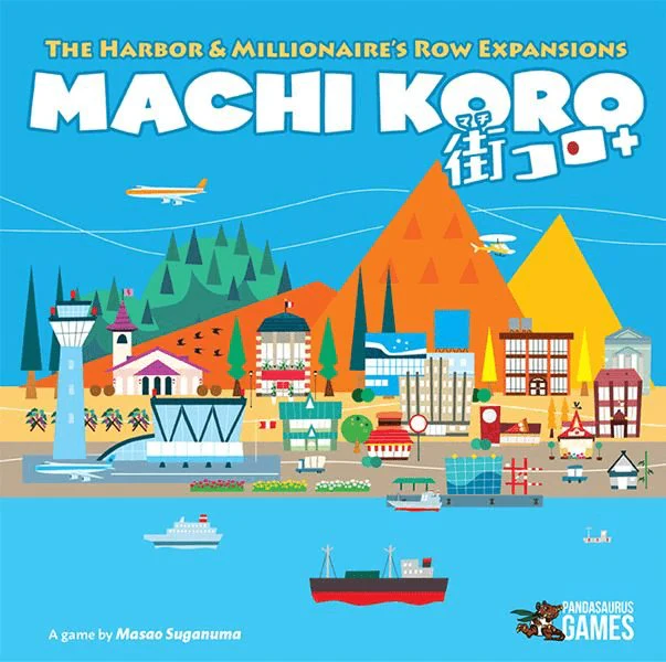 Machi Koro 5th anniversary Edition Millionaires's Row expansions