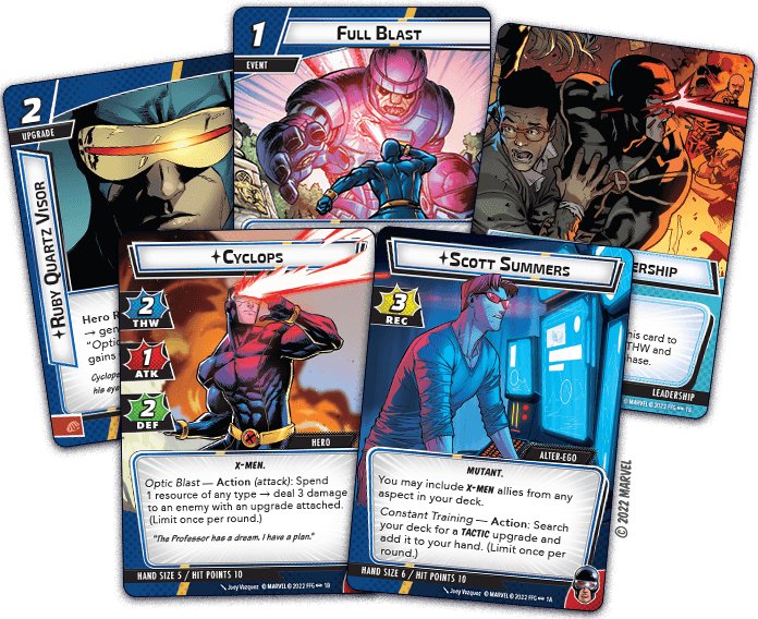Marvel Champions: The Card Game – Cyclops Hero Pack - Image 2
