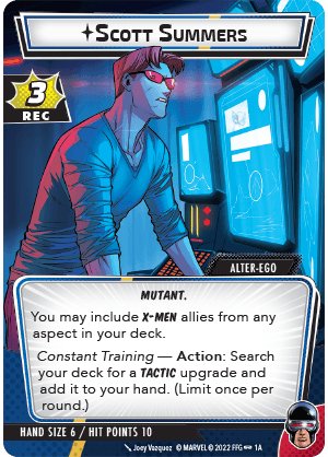 Marvel Champions: The Card Game – Cyclops Hero Pack - Image 3