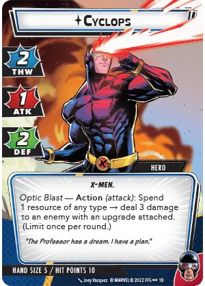 Marvel Champions: The Card Game – Cyclops Hero Pack - Image 4