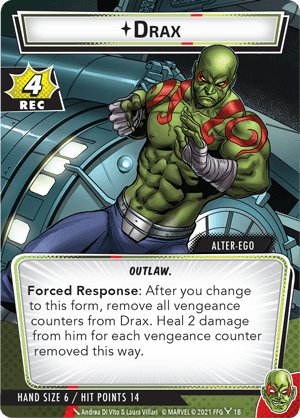Marvel Champions: The Card Game – Drax Hero Pack - Image 3