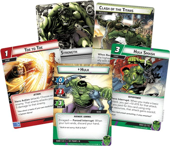 Marvel Champions: The Card Game – Hulk Hero Pack - Image 2
