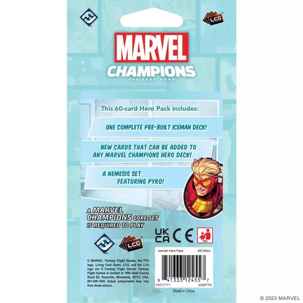 Marvel Champions: The Card Game – Iceman Hero Pack - Image 3
