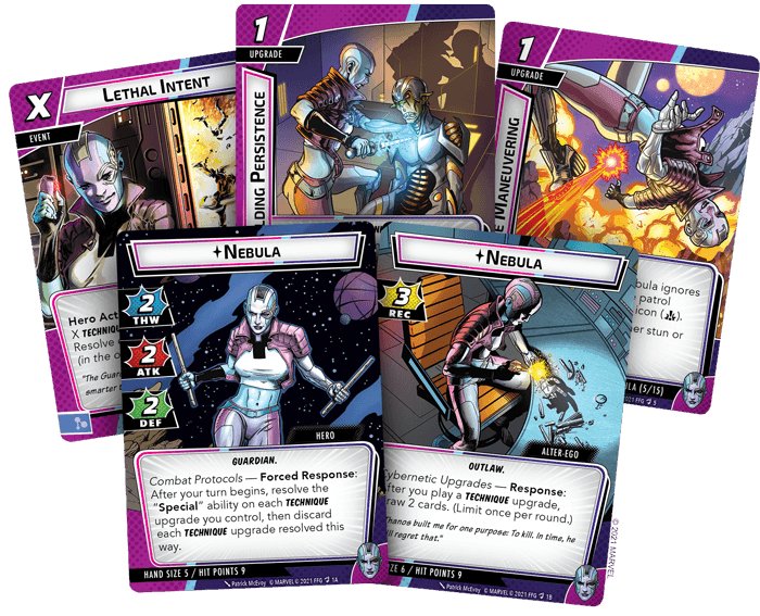 Marvel Champions: The Card Game – Nebula Hero Pack - Image 2