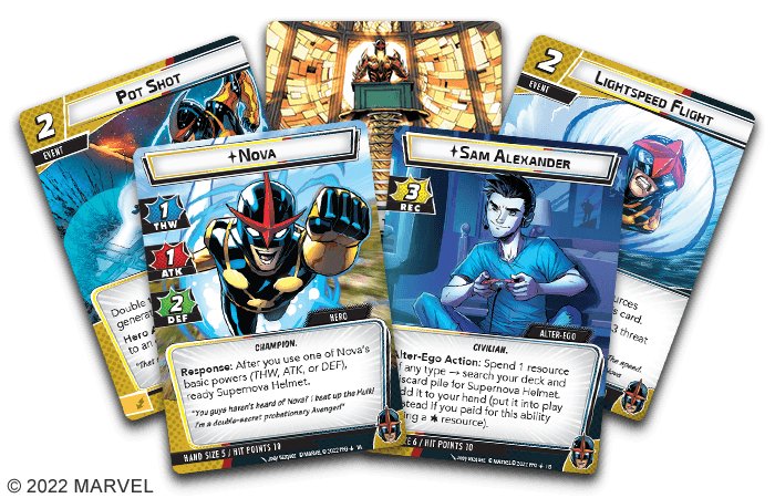 Marvel Champions: The Card Game – Nova Hero Pack - Image 2