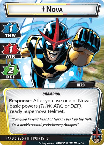 Marvel Champions: The Card Game – Nova Hero Pack - Image 5