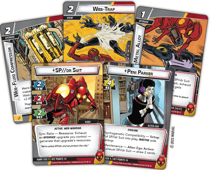 Marvel Champions: The Card Game – SP//dr Hero Pack - Image 2