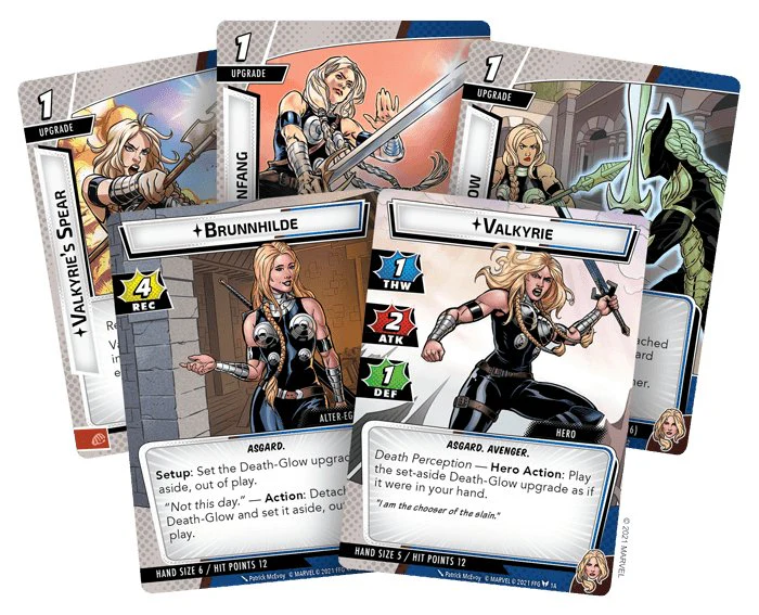 Marvel Champions: The Card Game – Valkyrie Hero Pack - Image 2
