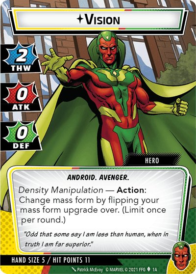 Marvel Champions: The Card Game – Vision Hero Pack - Image 4