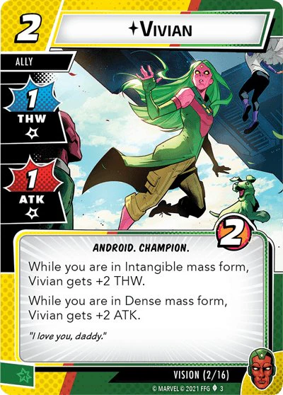 Marvel Champions: The Card Game – Vision Hero Pack - Image 5