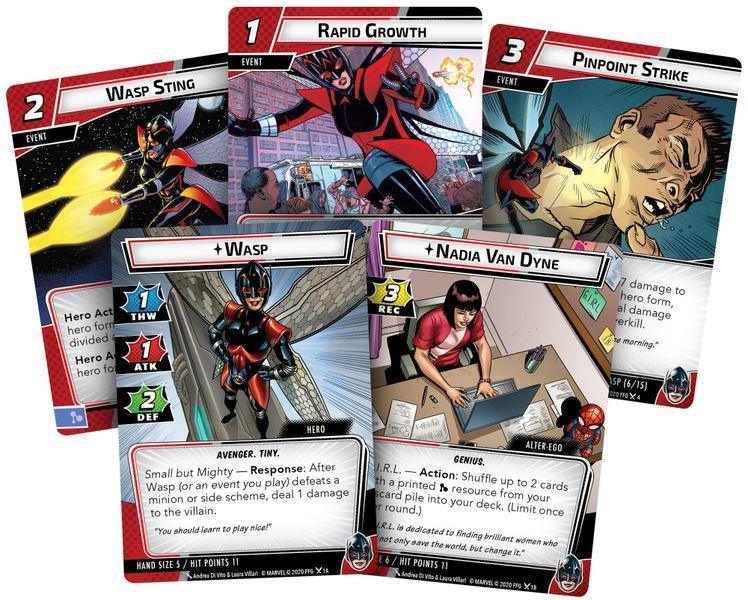 Marvel Champions: The Card Game – Wasp Hero Pack - Image 2