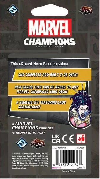 Marvel Champions: The Card Game – X-23 Hero Pack - Image 2