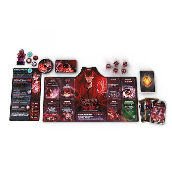 Marvel Dice Throne 4-Hero Box (Scarlet Witch, Thor, Loki, Spider-Man) - Image 3