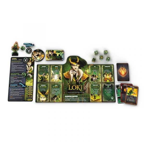 Marvel Dice Throne 4-Hero Box (Scarlet Witch, Thor, Loki, Spider-Man) - Image 6