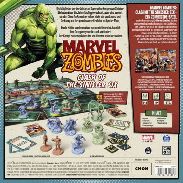 Marvel Zombies : A Zombicide Game Clash of The Sinister Six - Image 2