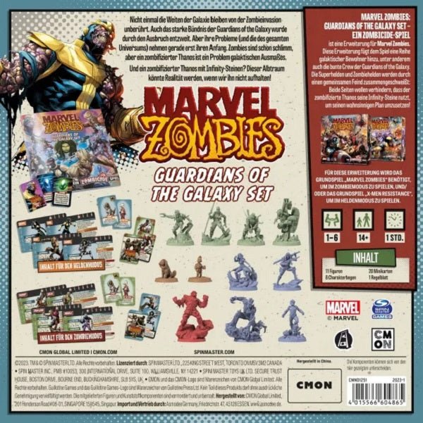 Marvel Zombies : A Zombicide Game - Guardians of the Galaxy Set - Image 2