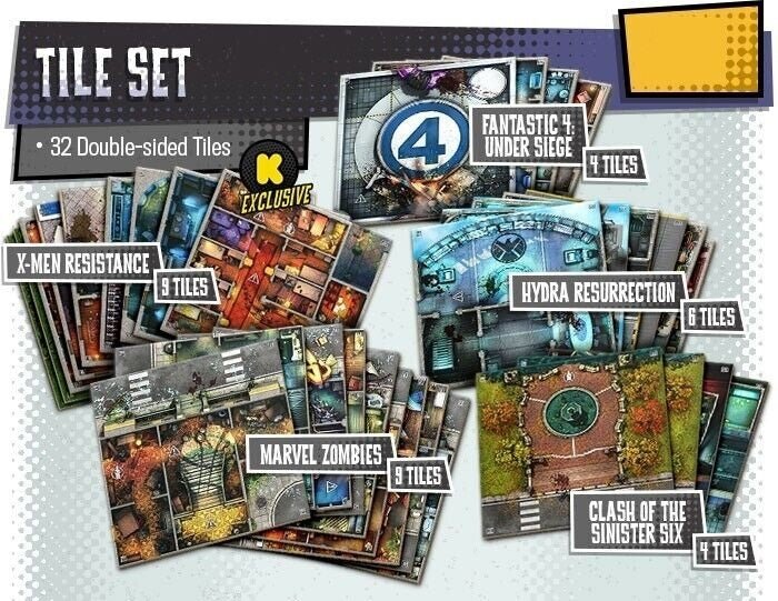 Marvel Zombies: A Zombicide Game – Tile Set - Image 2