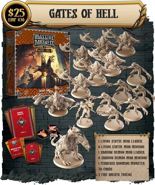 Massive Darkness 2: Enemy Box - Gates of Hell - Image 2