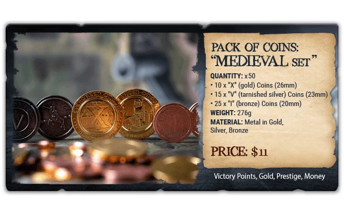 Upgrade Your Games 50 Metal Coins