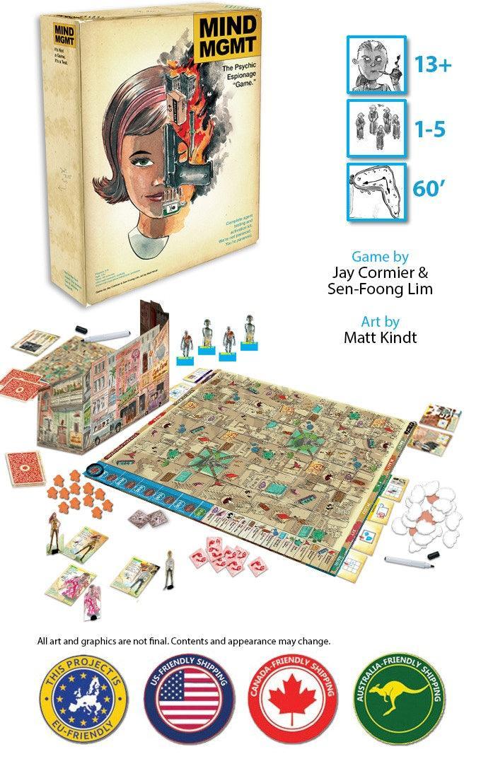 Mind MGMT: The Psychic Espionage “Game.” (DELUXE) + Secret Missions - Image 2