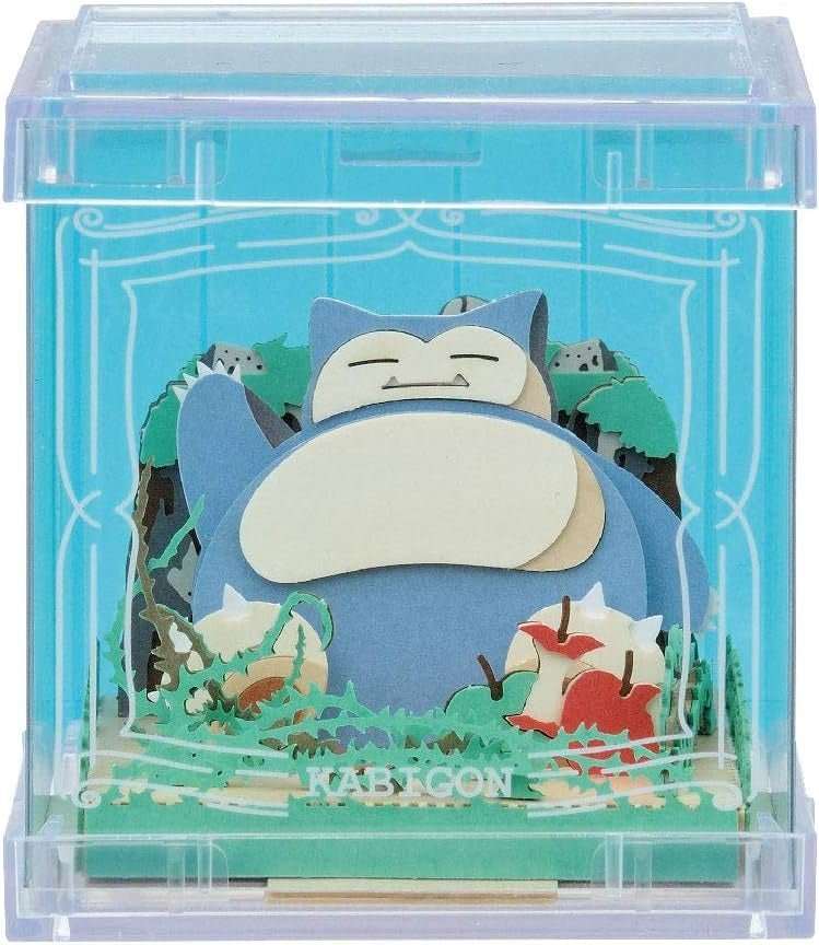 Paper Theater Cube PTC-02 Pokemon - Snorlax