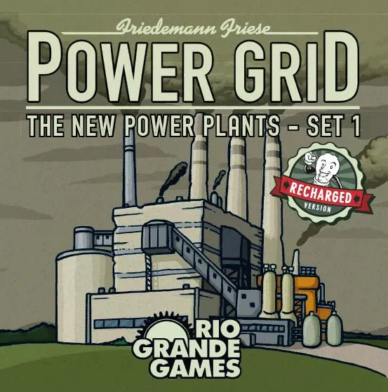 Power Grid Recharged: The New Power Plant Cards Set 1