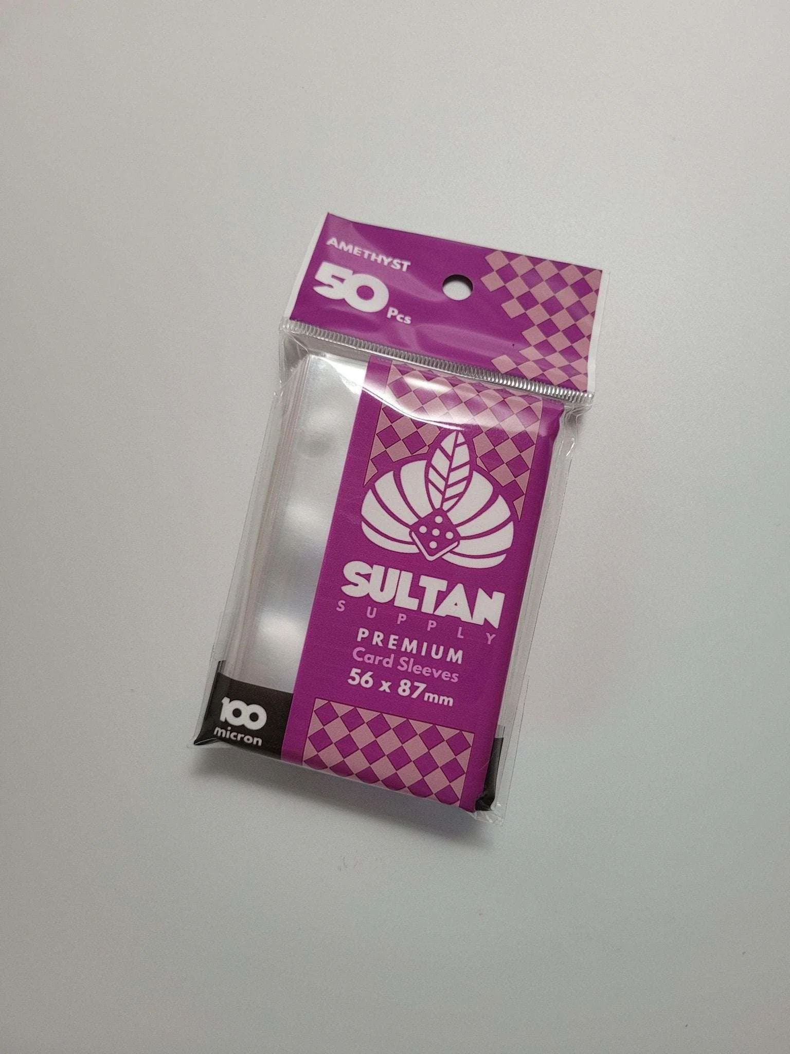 Sultan Supply Premium Card Sleeves: 56 x 87 mm Standard USA Amethyst (100 microns) - Image 3